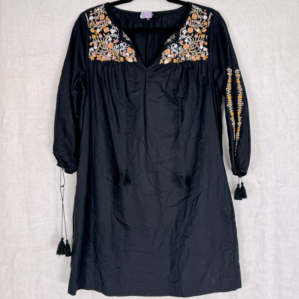 Madewell Embroidered Boho Mini Dress